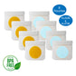 Vital Pill Pouches | 8 Pack Vitamin Supplement Bags | Reusable | BPA free